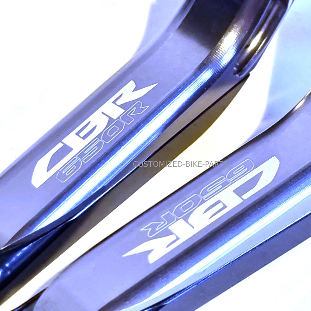 Honda CBR 650 R 2018-2025 | Adjustable Clutch Brake Lever Set Titanium / Black