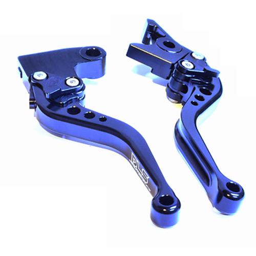 DLS Performance Short Black Clutch & Brake Levers - Triumph Scrambler 2006-2016