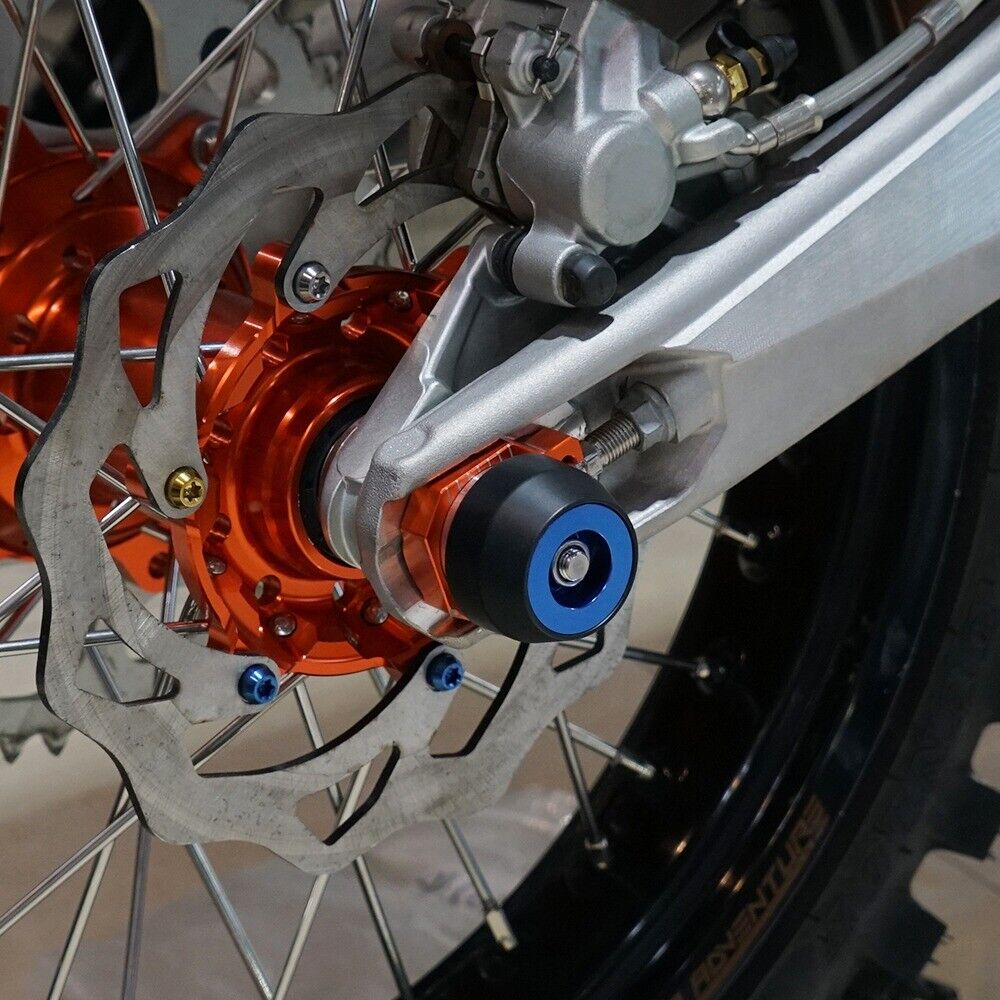 Front & Rear Set Axle Crash Bobbin Sliders Suzuki GSX-S1000 GSX-R 600 750