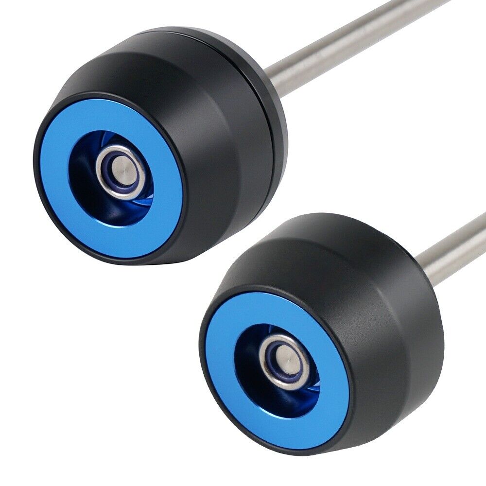Front & Rear Set Axle Crash Bobbin Sliders Suzuki GSX-S1000 GSX-R 600 750