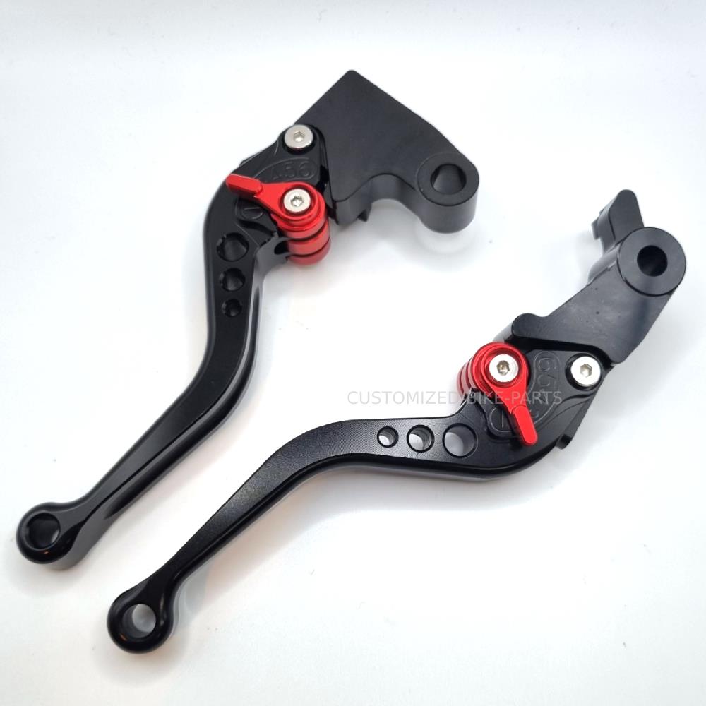 Short Black Clutch & Brake Levers For Triumph Tiger 900 rally Pro 2020-2026