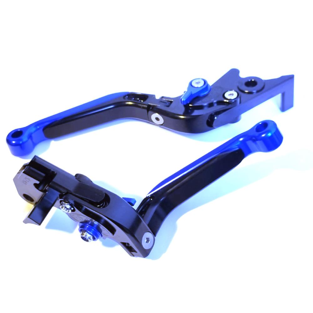Adjustable Clutch Brake Lever Set - Black/Blue Lexmoto LS-N 125 SK125-K LS-N 125