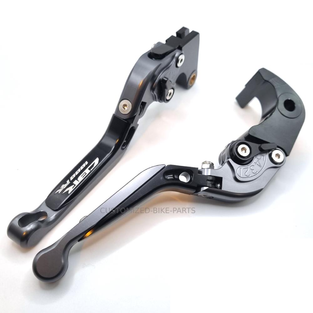 Titanium Adjustable Brake & Clutch Levers Honda CBR1000RR / Fireblade / SP 08-22