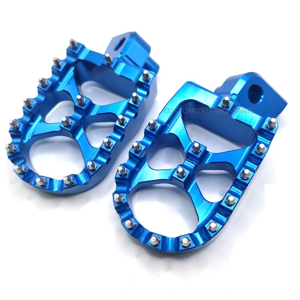 Blue Foot Pegs Footpegs Rests Pedals for KTM SX SXF EXC EXCF XC XCF XCW XCFW