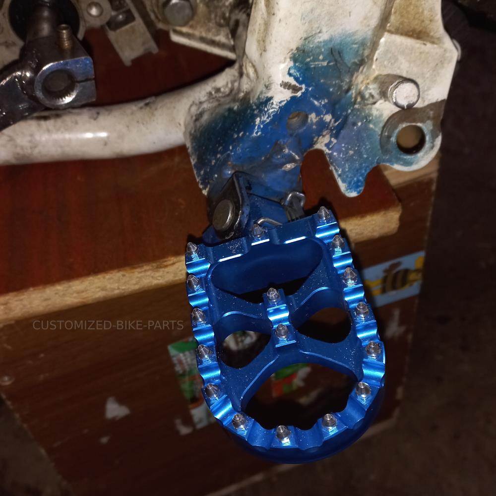 Blue Foot Pegs Footpegs Rests Pedals for KTM SX SXF EXC EXCF XC XCF XCW XCFW