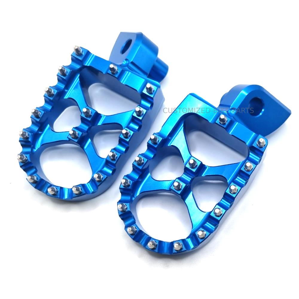 Blue Foot Pegs Footpegs Rests Pedals for KTM SX SXF EXC EXCF XC XCF XCW XCFW