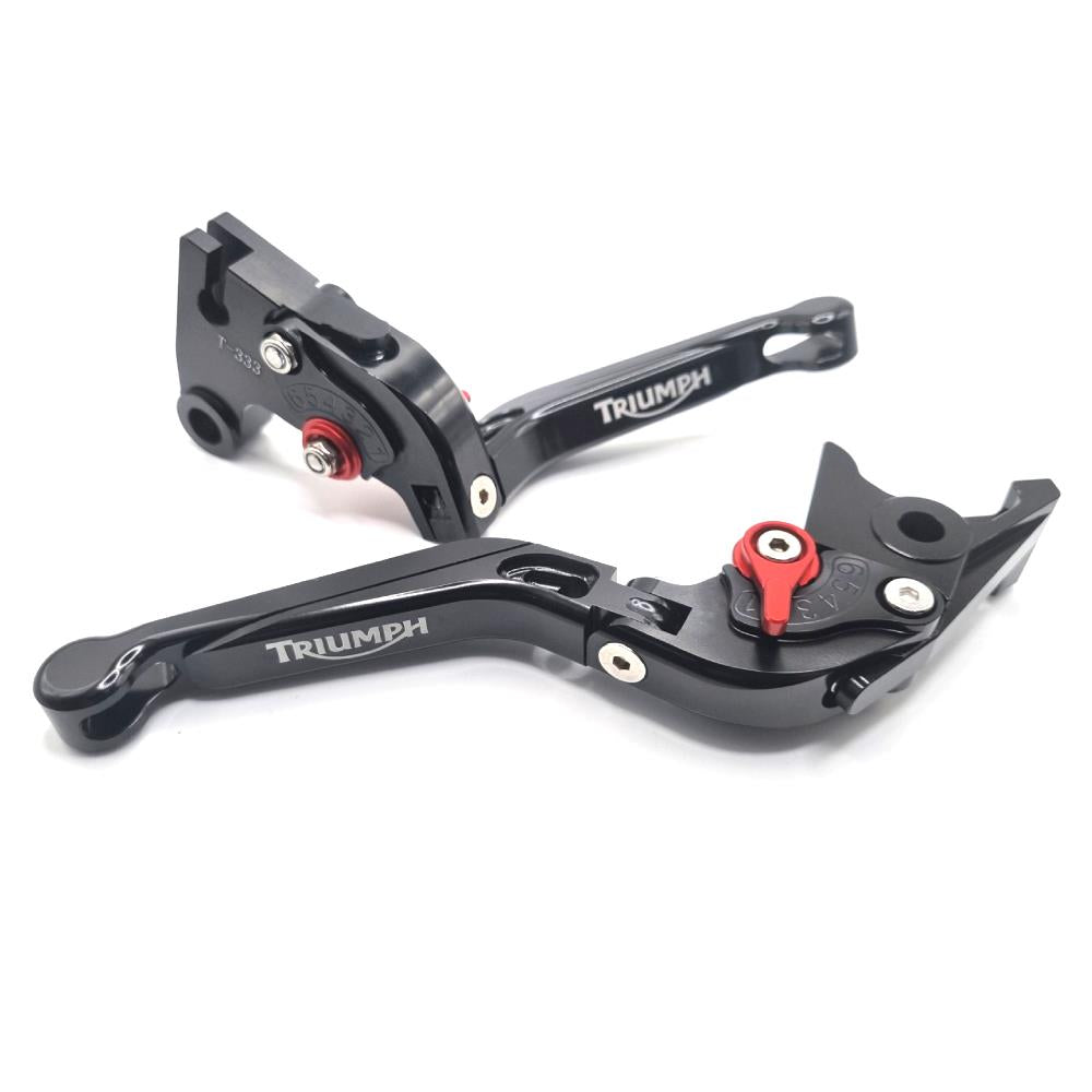 Black Clutch & Brake Levers Triumph BONNEVILLE / SE T100 / Black 2006-2015