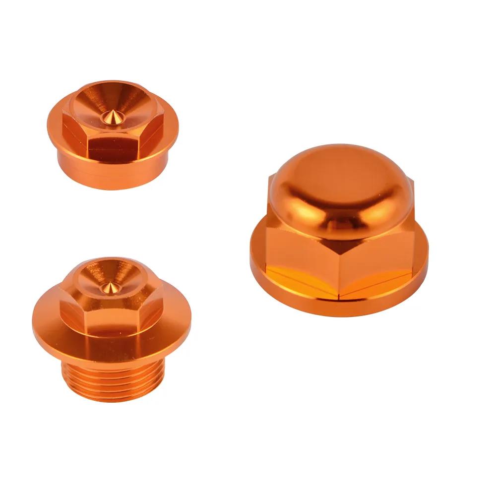 Aluminum Front Rear Wheel Lock Nut- KTM EXC EXCF XCW 125 200 250 300 350 400 500