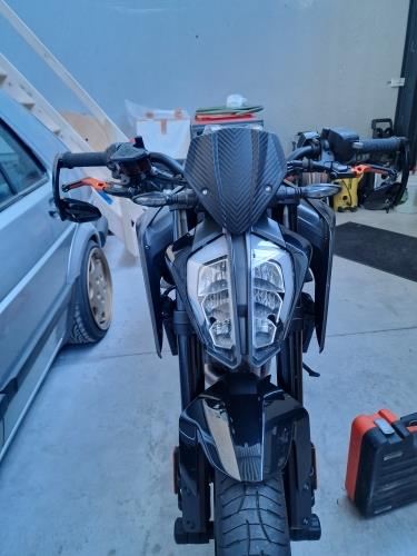 Motorcycle Small Windscreen Windshield Screen KTM 790 890 Duke 2018-2025