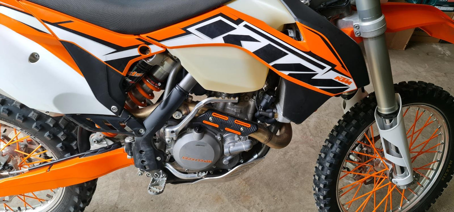 Exhaust Heat Shield Protector - KTM EXC SXF EXCF SMR SX XC XCF EXCW XCFW 250 125