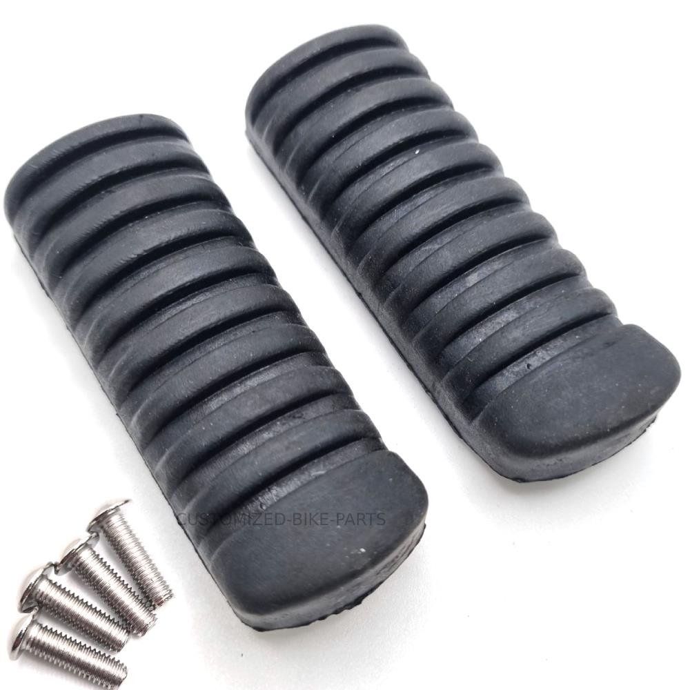 Front Footpeg Footrest Foot Peg Rubbers - Kawasaki VERSYS 650/1000 Z750 Z1000