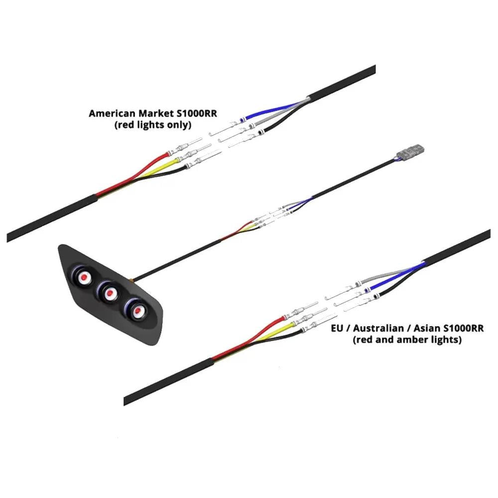 BMW S1000RR / M1000RR 2023-2025 Integrated Rear Flasher Indicators Turn Signals