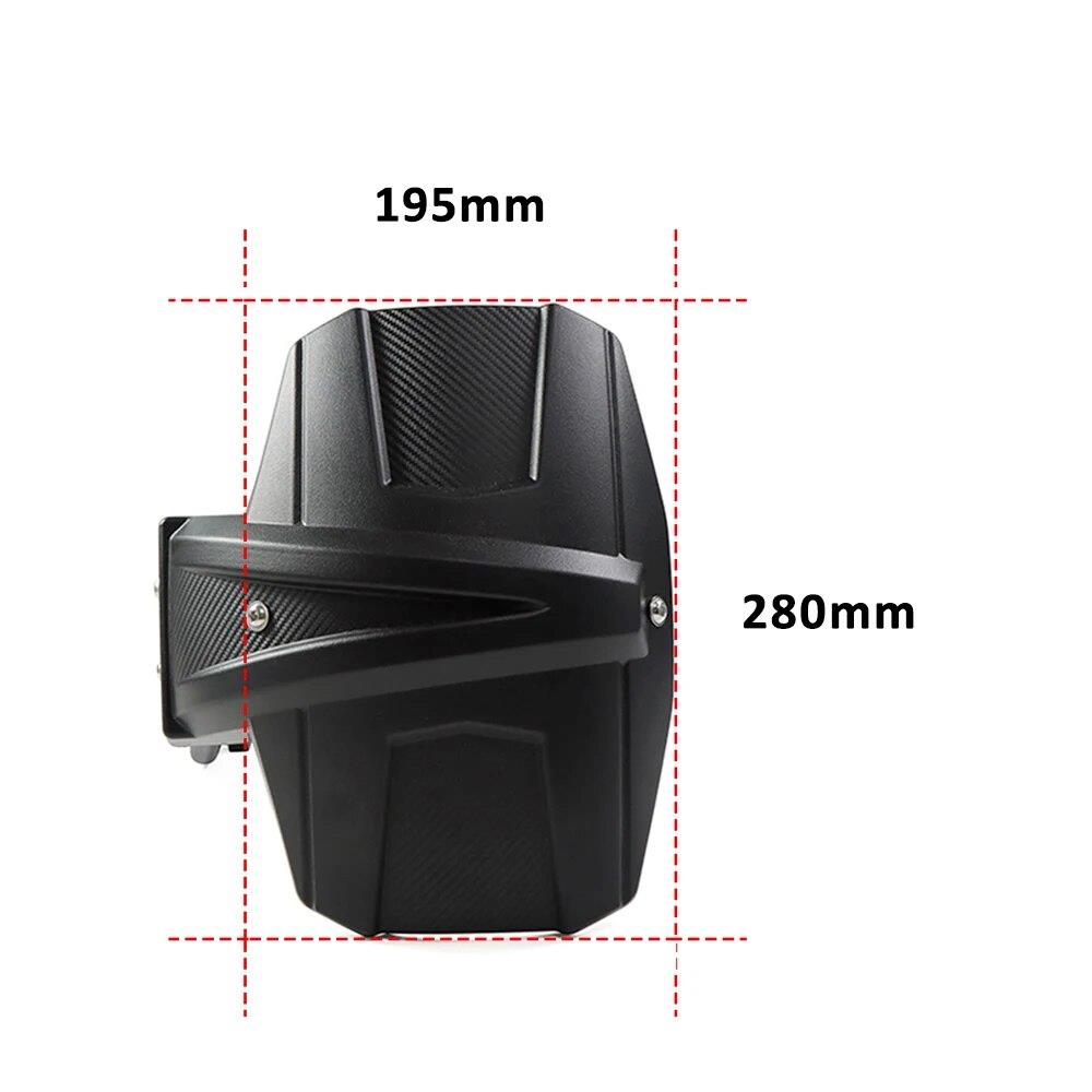 Motorcycle Fender Rear Hugger Splash Guard - Kawasaki Versys 650 2007-2023