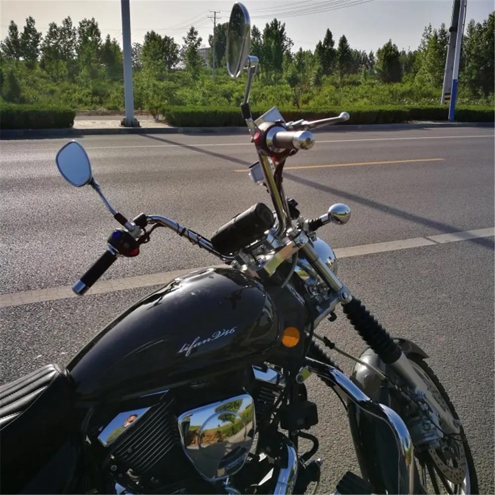 Motorcycle Super High 22mm Handlebars Bobber Chopper Softail Dyna Bike Cruiser