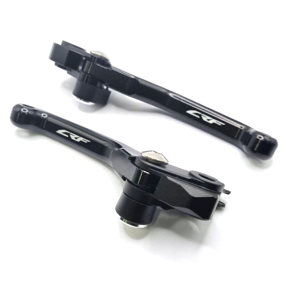 Pivot Black Clutch & Brake Levers For Honda CRF450R CRF450RX 2021-2026