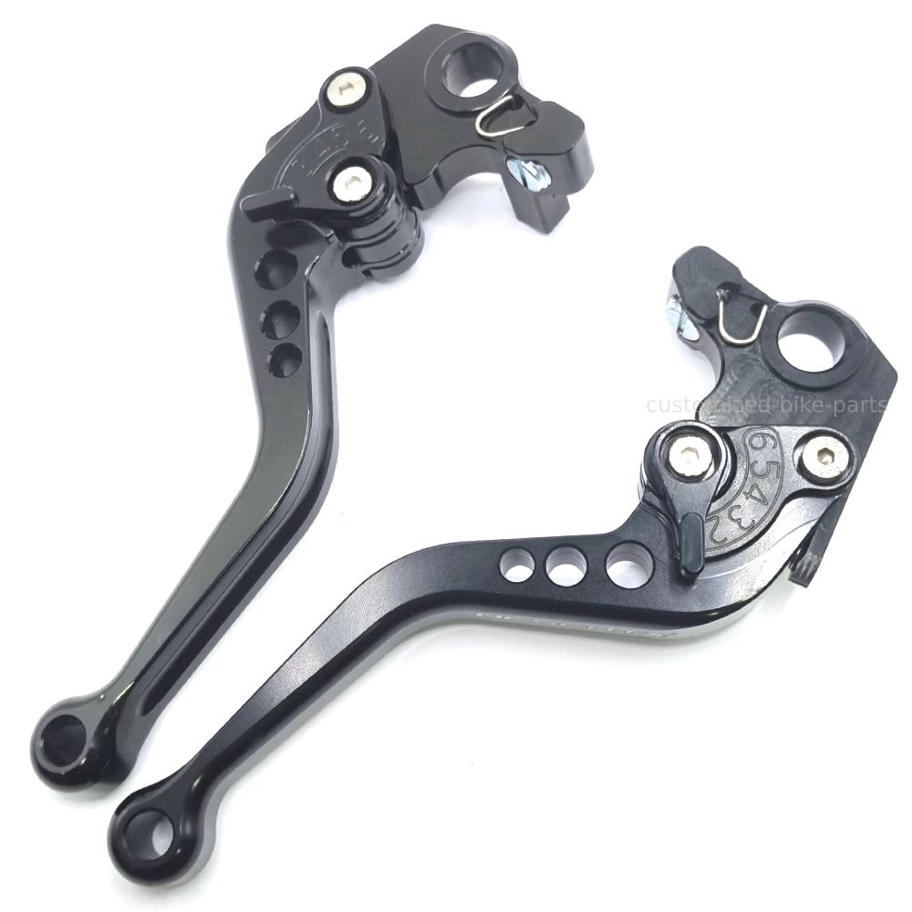 Short Black Clutch & Brake Levers For Ducati DesertX Desert X 2022-2025