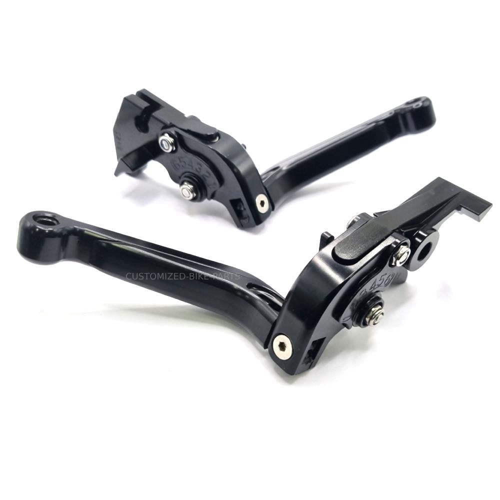 Adjustable Clutch Brake Levers Black/Black Suzuki DL 250 V-Strom 2018-2021