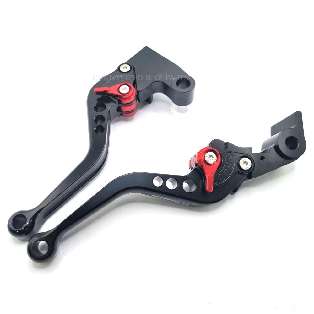 Short Black Clutch & Brake Levers for Triumph Speed Triple 1200 RS 2021-2026