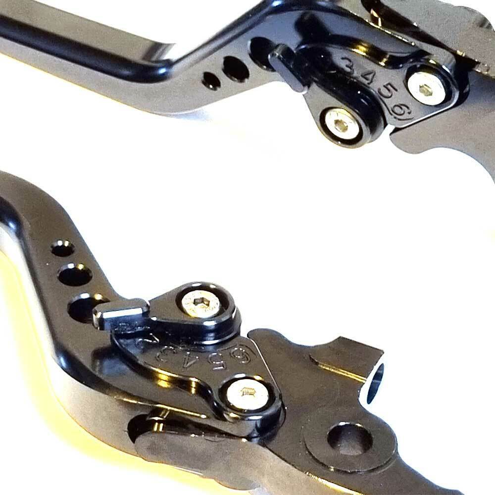 Long Black Clutch & Brake Levers For Triumph Speed 400 2023-2026