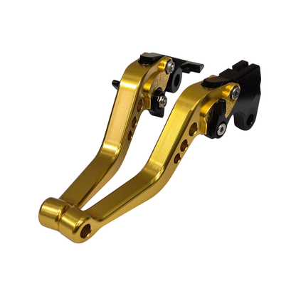 Short Gold Clutch & Brake Levers For Suzuki TL1000S 1997-2001