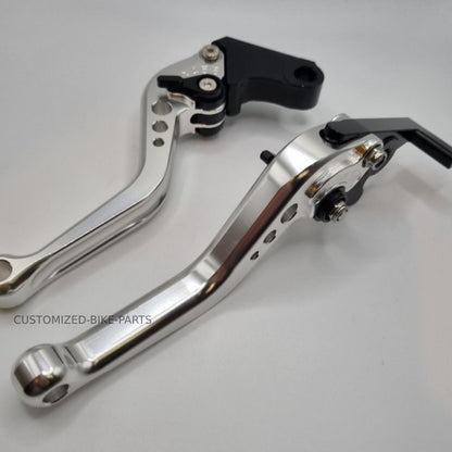 Short Silver Clutch & Brake Levers For Honda GB350s 2024-2026