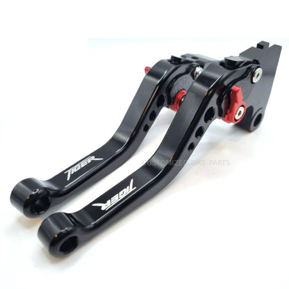 Triumph Tiger 850 SPORT 2021-2026 Short Black Clutch & Brake Levers