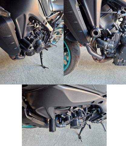 Engine Sliders Crash Protection Pads Frame - Yamaha XSR 900 2022-2025
