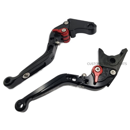 Black Adjustable Extendable Brake & Clutch Levers - Honda CB500X 2022-2025