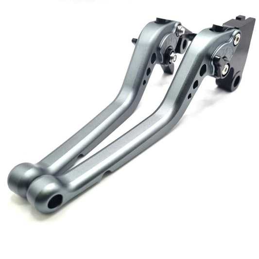 Long Titanium Clutch & Brake Levers For Triumph Bonneville T120 / T100 2016-2025