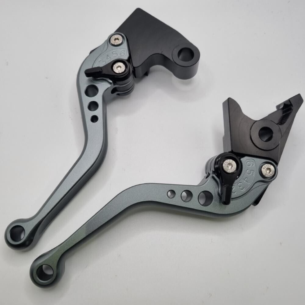 Short Titanium Clutch & Brake Levers For Triumph Bonneville T120 / T100 16-25