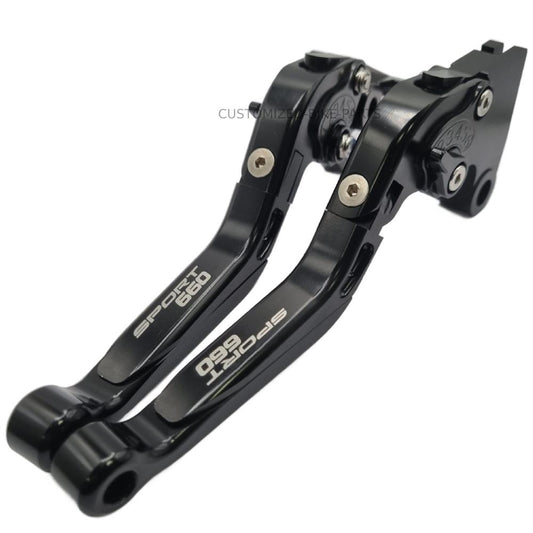 Adjustable Extendable Brake & Clutch Levers - Triumph Tiger 660 Sport 2021-2025