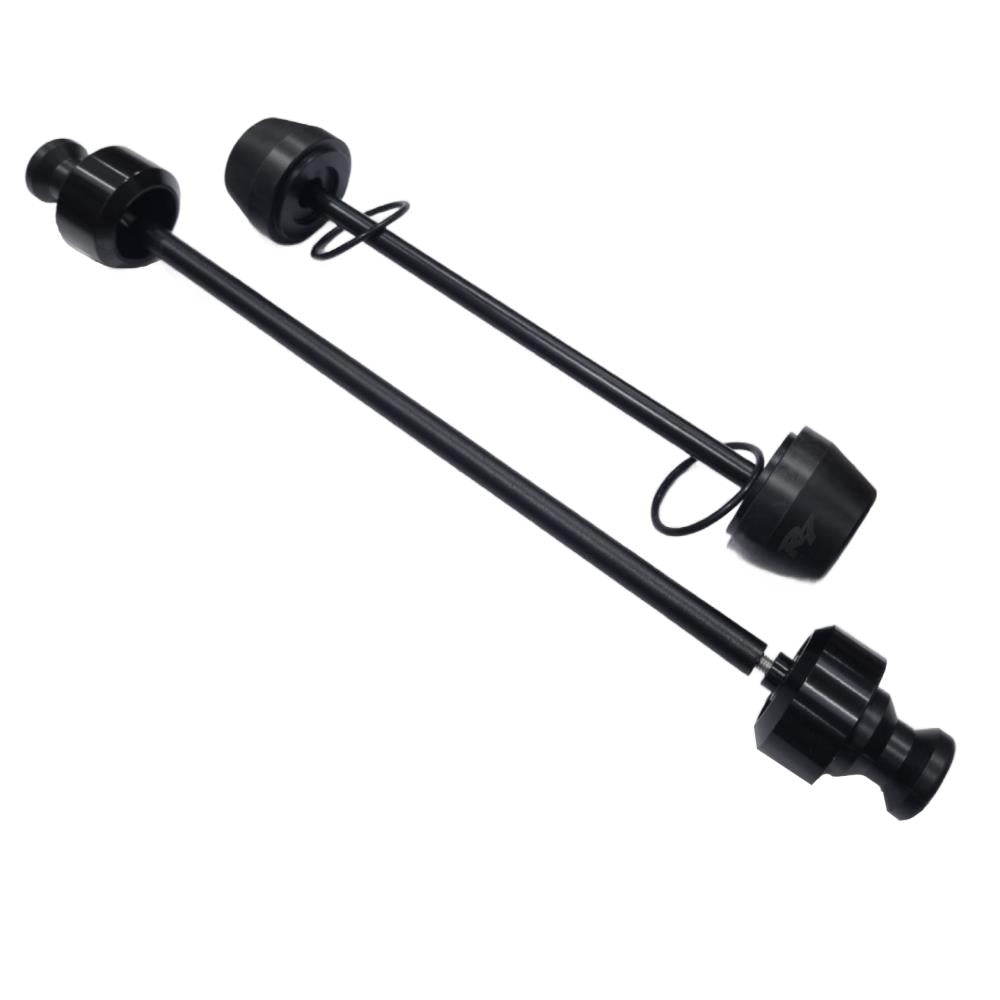 Front & Rear Set Axle Crash Protection Bobbin Sliders - Yamaha YZF-R7 2022-2025