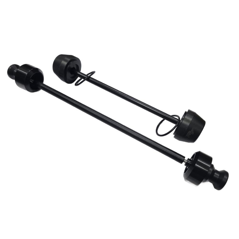 Front & Rear Set Axle Crash Protection Bobbin Sliders - Yamaha YZF-R7 2022-2025