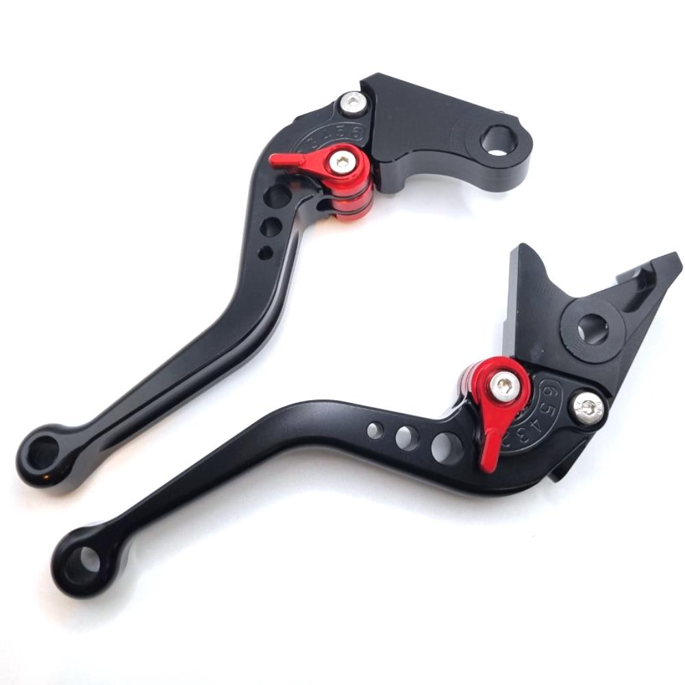 Black Short Brake & Clutch Levers For Honda NX500 2024-2025