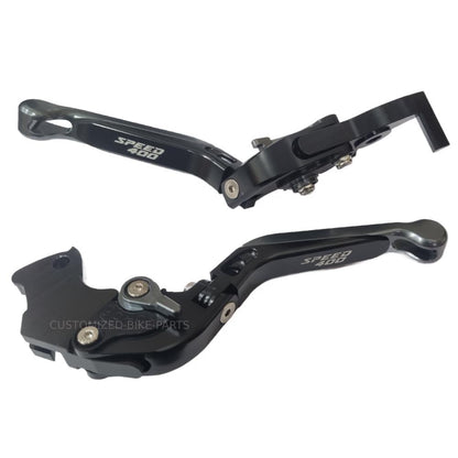 Extendable Adjustable Clutch & Brake Lever Set - Triumph Speed 400 2023-2025