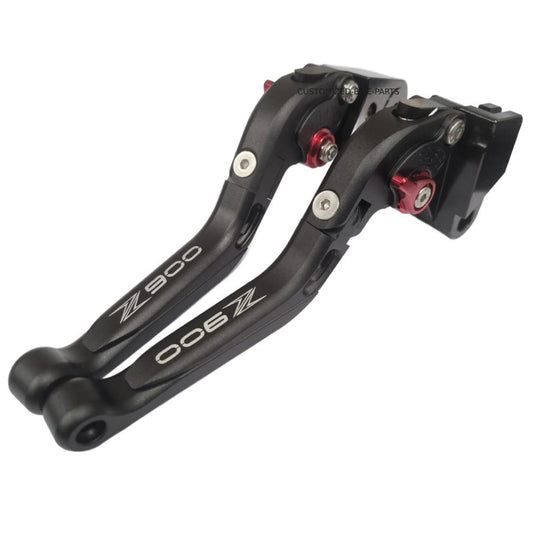 Black Adjustable Brake & Clutch Levers Kawasaki Z900SE Z900RS 2018-2025