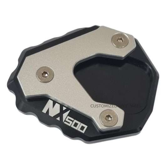 CNC Kickstand Shoe Extender Side Kick Stand - Honda NX500 2024-2025