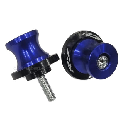 Blue Rear Swingarm Spool Paddock Stand Bobbin - Yamaha YZF-R7 2022-2025