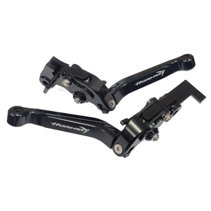 Black Adjustable Clutch & Brake Lever Set For Honda CB750 Hornet 2023-2025