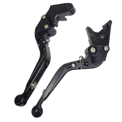 Black Adjustable Clutch & Brake Lever Set For Honda CB750 Hornet 2023-2025