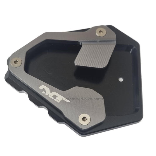 Grey / Black Side Stand Kickstand Shoe Extender - Honda DCT NT 1100 2022-2025
