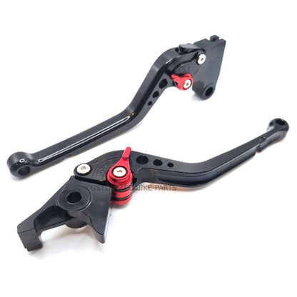 CNC Long Black Clutch & Brake Levers For Triumph Daytona 660 2024-2025