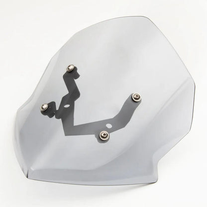 Motorcycle Light Smoke Windscreen Windshield Screen - Kawasaki Z125 2019-2025
