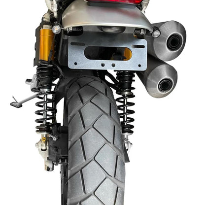Tail Tidy Mount License Plate - Triumph Scrambler 1200 XE / XC 2019-2024