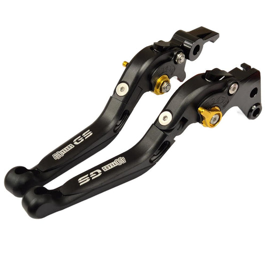 Black Extendable Clutch Brake Lever Set - BMW F850GS F750GS 40 Years 2018-2025