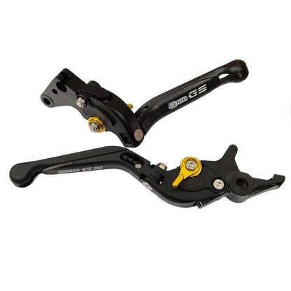 Black Extendable Clutch Brake Lever Set - BMW F850GS F750GS 40 Years 2018-2025