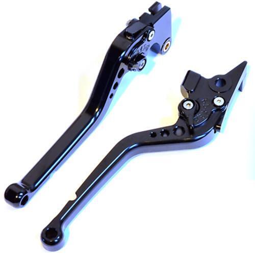 Long Black Clutch & Brake Levers For Yamaha Tracer 7 / 7GT 2021-2024