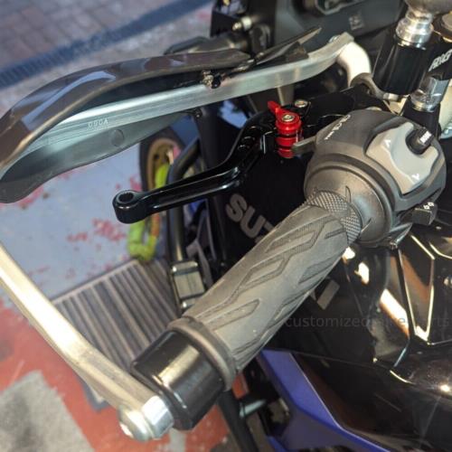 Short Black Clutch & Brake Levers For Suzuki GSX-8S / GSX-8R 2023-2025