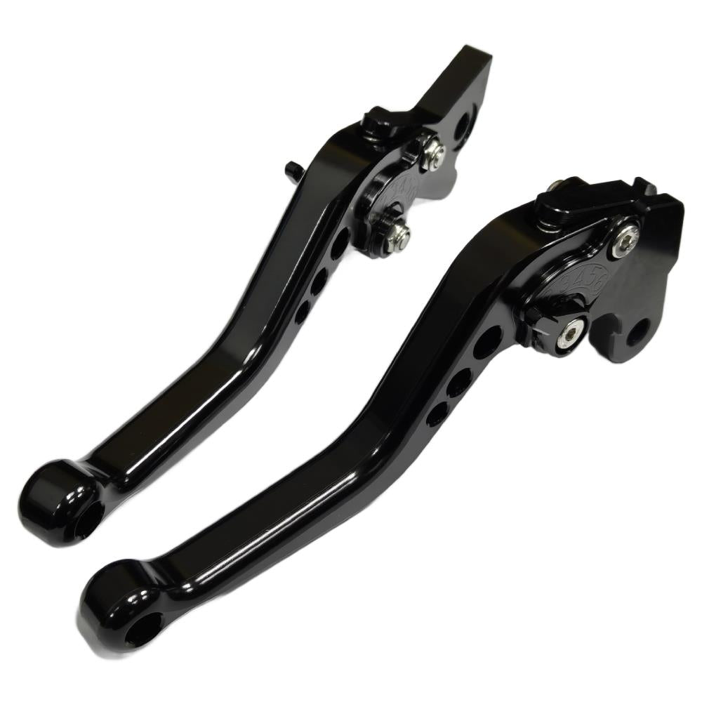 Short Black Clutch & Brake Levers For Aprilia RX 125 2021-2026