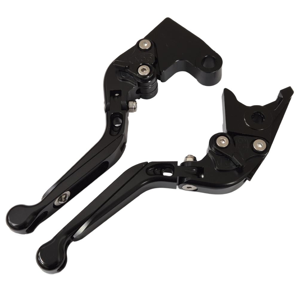 Black / Black Clutch & Brake Levers - Triumph 675 Street Triple 2008-2016